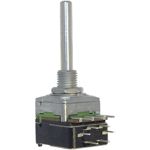 Potentiometer Service RD1601SF-20B4-30R6-B100K 63250-01402-5838/B100K Roterande potentiometer 1 växel, med tryckbrytare