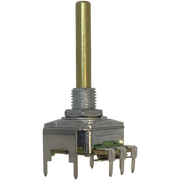 Potentiometer Service RD1601F-40B4-30R6-B50K-601 63250-21400-3007/B50K Roterande potentiometer 1 växel Mono 0.2 W 50 kΩ