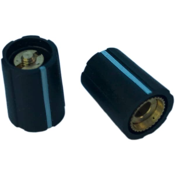 PSP S100-400-1 S100-400-1 Vridknapp Svart (Ø x H) 10 mm x 13.5 mm 1 st