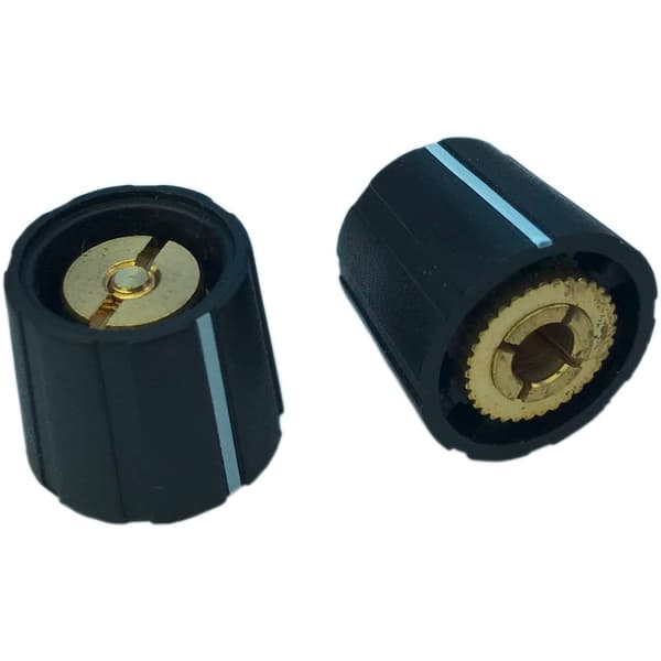PSP S150-600-1 S150-600-1 Vridknapp Svart (Ø x H) 15 mm x 13.5 mm 1 st