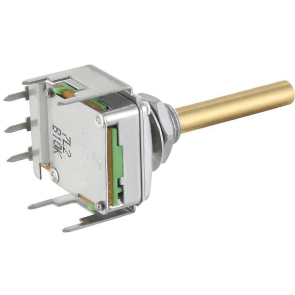 Alpha RD1601F40B430R6B50KM RD1601F40B430R6B50KM Roterande potentiometer Mono 0.2 W 50 kΩ 1 st