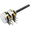 Miniatyrbild 1 av 4: OMEG PC2G16BU CEP F22 F:35 A100K Roterande potentiometer Stereo 0.25 W 100 kΩ 1 st
