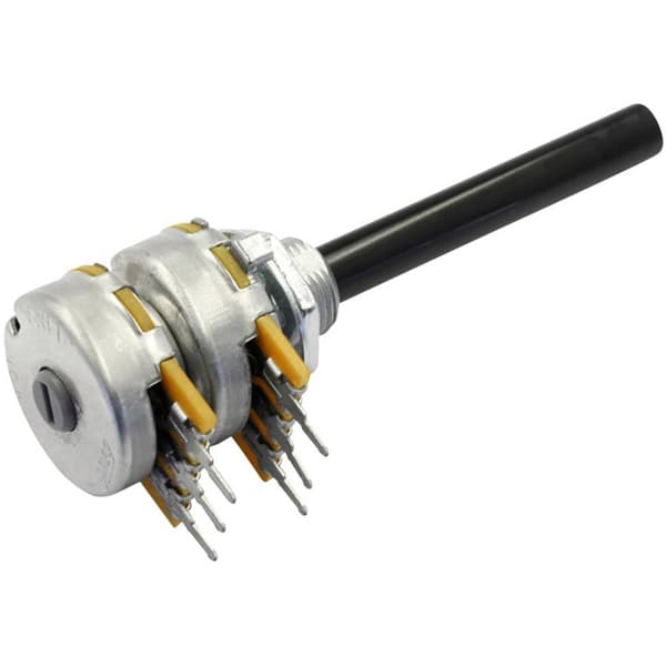 OMEG PC2G20BU CEBS F1 L:50 B10K Roterande potentiometer Stereo 0.2 W 10 kΩ 1 st
