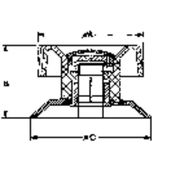 Mentor 475.61 475.61 Vridknapp med pekare Svart (Ø x H) 42 mm x 28 mm 1 st