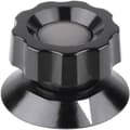 Miniatyrbild 1 av 2: Mentor 475.61 475.61 Vridknapp med pekare Svart (Ø x H) 42 mm x 28 mm 1 st