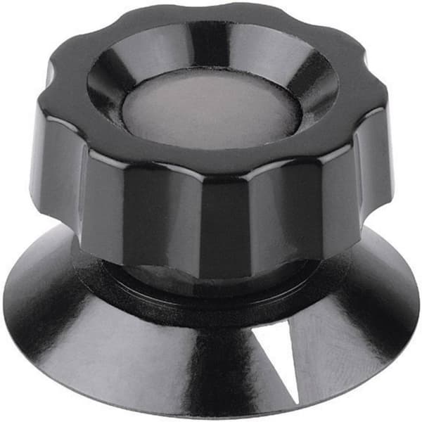 Mentor 475.61 475.61 Vridknapp med pekare Svart (Ø x H) 42 mm x 28 mm 1 st