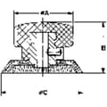 Miniatyrbild 2 av 2: Mentor 320.621 320.621 Vridknapp med pekare Svart (Ø x H) 21 mm x 16 mm 1 st