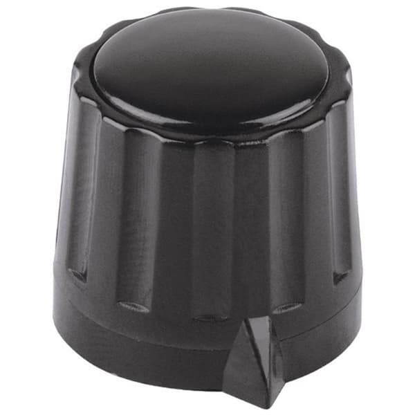 Mentor 334.6 334.6 Vridknapp Svart (Ø x H) 36 mm x 18.5 mm 1 st