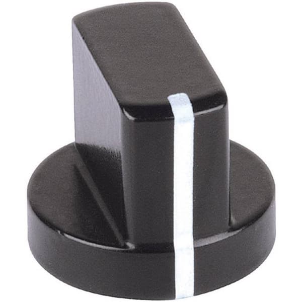 Mentor 5583.6631 5583.6631 Vridknapp Svart (Ø x H) 24 mm x 19 mm 1 st