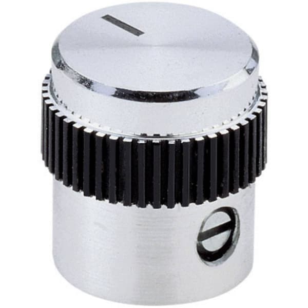 Mentor 5617.6614 5617.6614 Vridknapp Aluminium (Ø x H) 24 mm x 15 mm 1 st