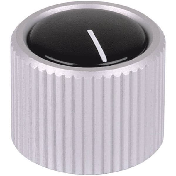 Mentor 531.4 531.4 Vridknapp Aluminium (eloxerad) (Ø x H) 12 mm x 15 mm 1 st