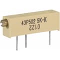 Miniatyrbild 1 av 4: Vishay M43P103KB40 M43P103KB40 Trimmpotentiometer 15-växlar Linjär 0.75 W 10 kΩ 5400 ° 1 st