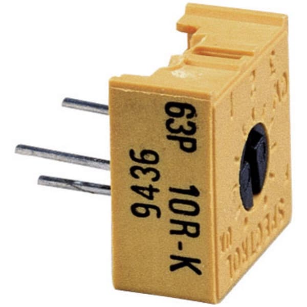 Vishay M63P105KB40 M63P105KB40 Precisions-trimmer Linjär 0.5 W 1 MΩ 270 ° 300 ° 1 st
