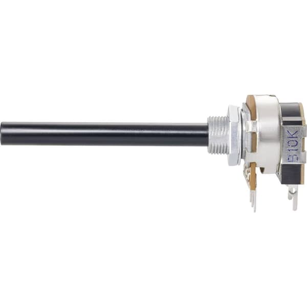 Weltron 002045038962 WCIP20CIPS-08-60F1-4K7-20%-LIN Roterande potentiometer med switch Mono 0.4 W 4.7 kΩ 1 st