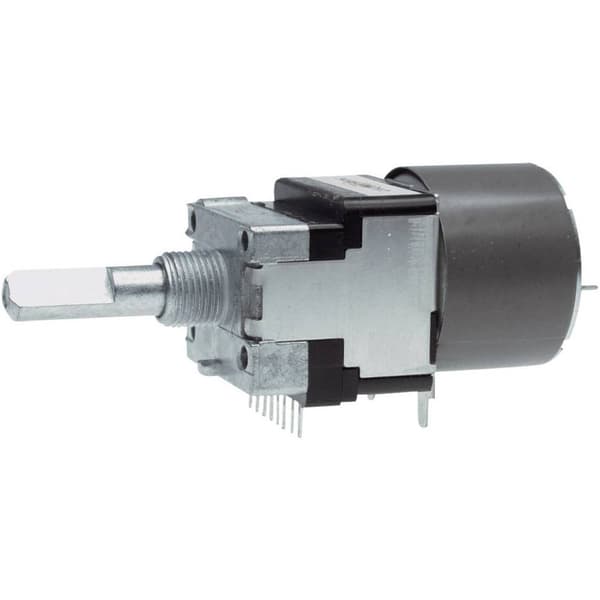 ALPS 402075 RK16812MG 10KDX2 Motorpotentiometer dammtät Stereo 0.05 W 10 kΩ 1 st