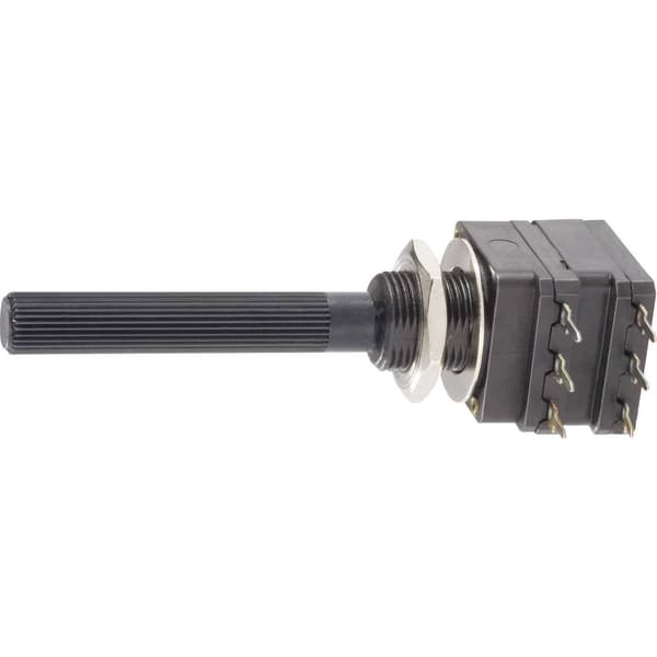 Piher PC16DH-10IP06104A2020MTA PC16DH-10IP06104A2020MTA Roterande potentiometer Stereo 0.2 W 100 kΩ 1 st