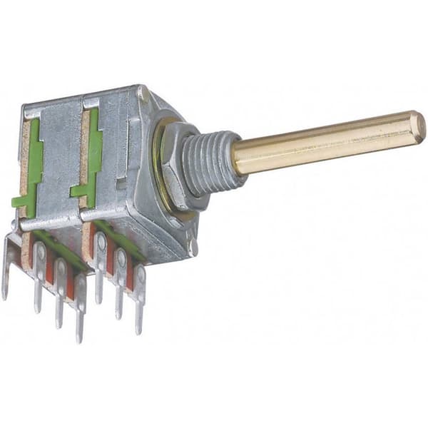 Potentiometer Service 4008 4008 Roterande potentiometer Stereo 0.2 W 100 kΩ 1 st