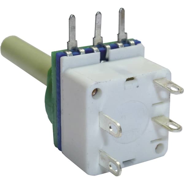 Potentiometer Service 7520 7520 Roterande potentiometer med switch Mono 470 kΩ 1 st
