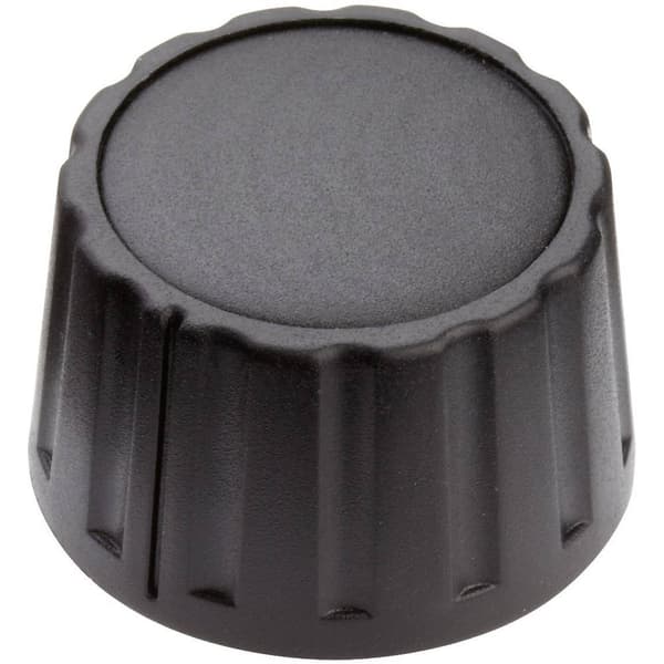 Mentor 4333.6000 4333.6000 Vridknapp Svart (Ø x H) 28 mm x 17 mm 1 st