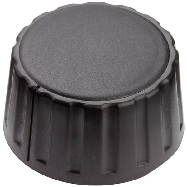 Mentor 4334.6000 4334.6000 Vridknapp Svart (Ø x H) 36 mm x 18.5 mm 1 st