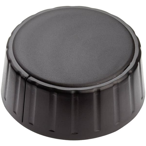 Mentor 4335.6000 4335.6000 Vridknapp Svart (Ø x H) 48 mm x 19 mm 1 st