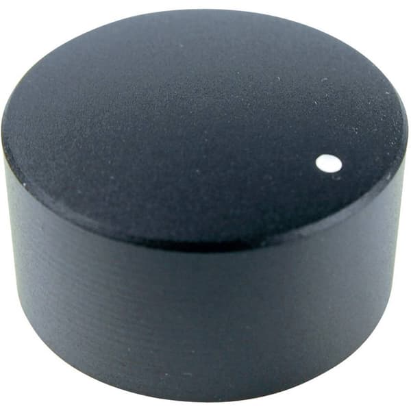Cliff FC7233 FC7233 Vridknapp Svart (Ø x H) 30 mm x 16 mm 1 st