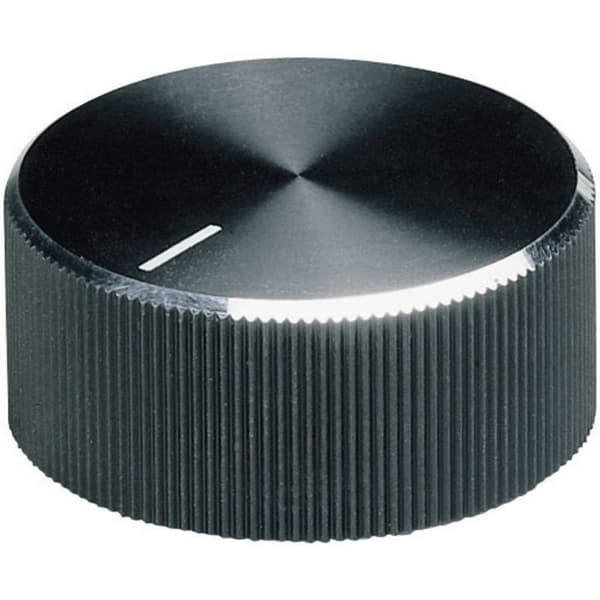 OKW A1422260 A1422260 Vridknapp Aluminium (Ø x H) 22.8 mm x 13 mm 1 st