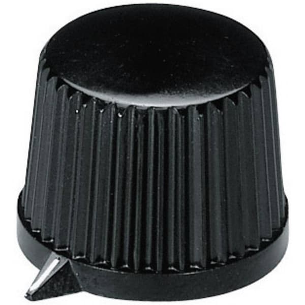 OKW A1313540 A1313540 Vridknapp Svart (Ø x H) 20 mm x 15.4 mm 1 st