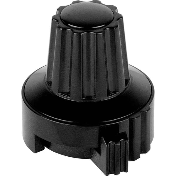 Mentor 4331.6031 4331.6031 Inställningsknapp med knappmarkering Svart (Ø x H) 22.8 mm x 23.1 mm 1 st