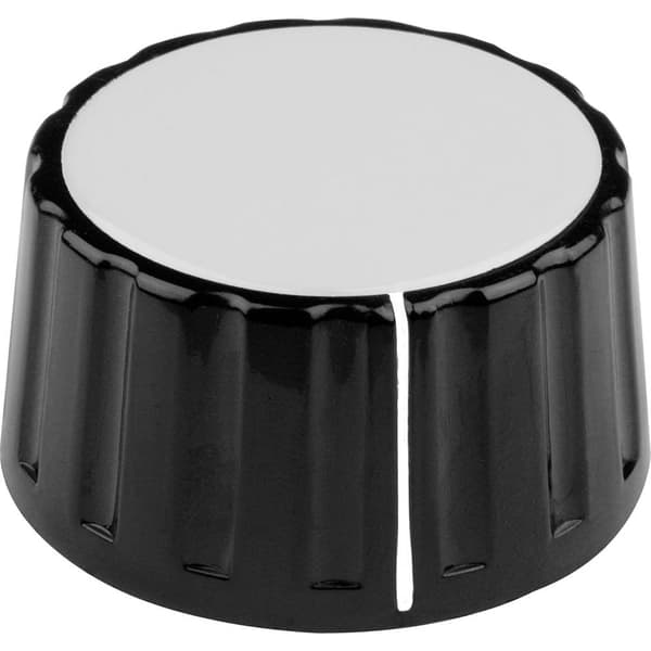 Mentor 335.6 335.6 Vridknapp Svart (Ø x H) 48 mm x 19 mm 1 st