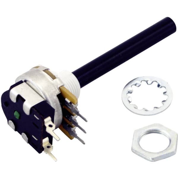 OMEG PC20BU/PC1S 10K A F1 CEPS PC20BU/PC1S 10K A F1 CEPS Roterande potentiometer Mono 10 kΩ 1 st
