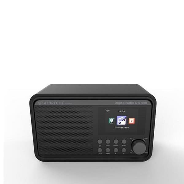 Albrecht DR 490 DAB+ Hybrid Radio Svart
