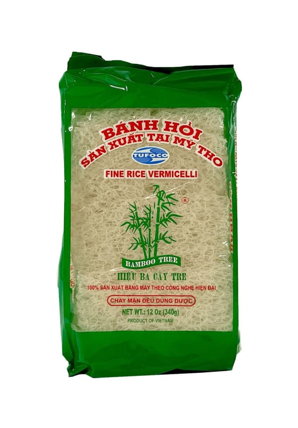 Risnudlar Banh Hoi 340g Square Bamboo Tree Vietnam