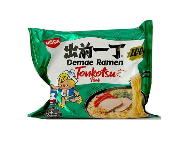 Snabbnudlar Tonkotsusmak 100g Nissin Japan
