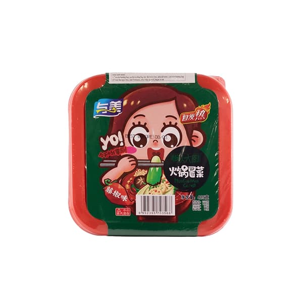 Snabb Hotpot Peppar Buljong 425g Yumei Kina
