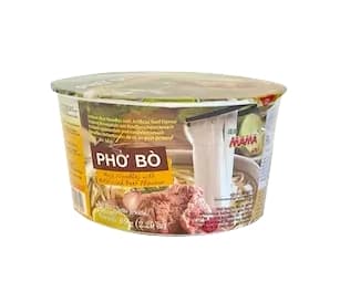 Snabbrisnudlar Bowl Beef Smak Pho Bo 65g Mama Thailand