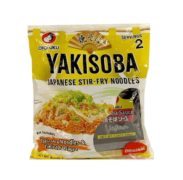 Yakisoba Nudlar & Sås för 2person 370g Otafuku Japan