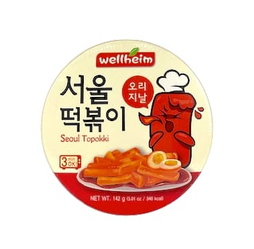 Snabbriskakor Seoul Topokki Spicy Smak 142g Wellheim Korean
