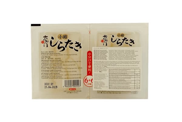 Shirataki Konjac Nudlar/Knot 375g TYM Kina