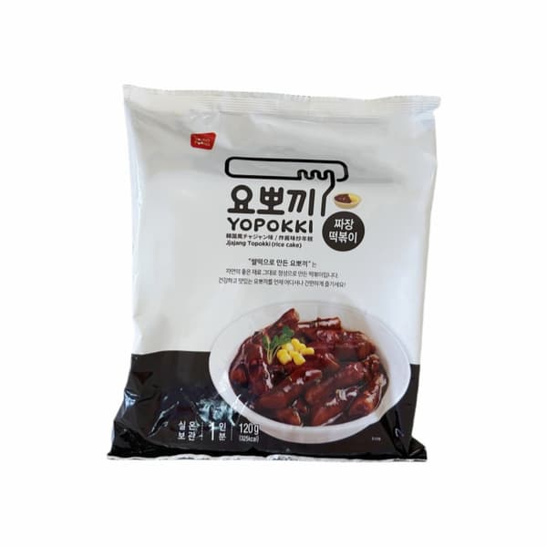 Riskaka Jjajang 120g/Påse Yopokki Korea