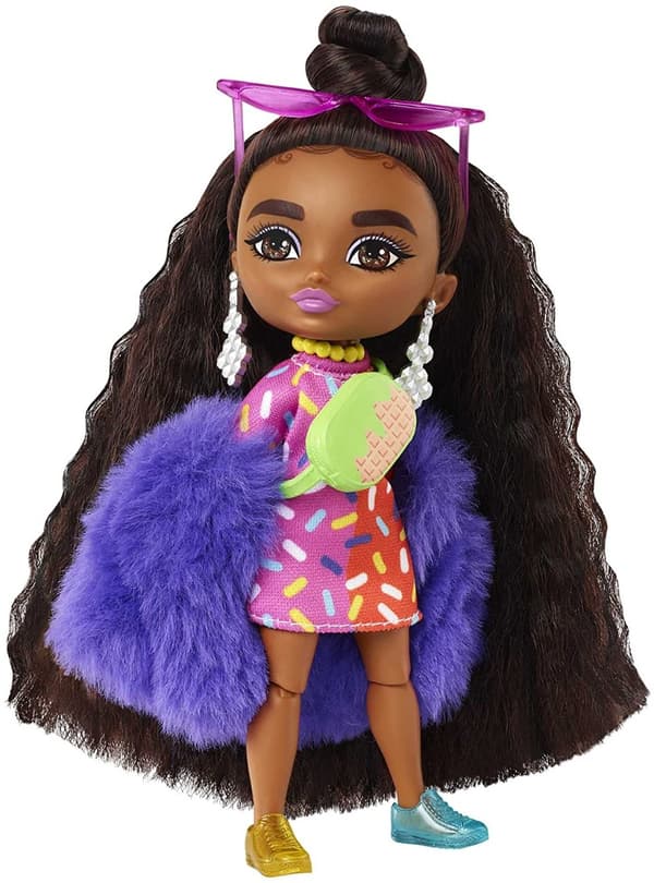 Barbie® Extra Mini nukk kirju kleidiga