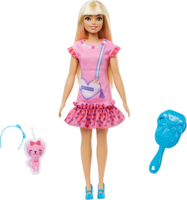 Barbie® My First Barbie® nukk kiisuga