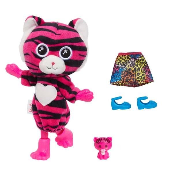 Barbie® Chelsea Cutie Reveal Džungli seeria nukk - Tiiger