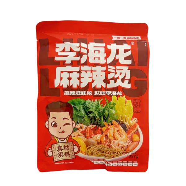 Snabbnudlar Malatang Extra Stark Smak 437g Li Hai Long Kina