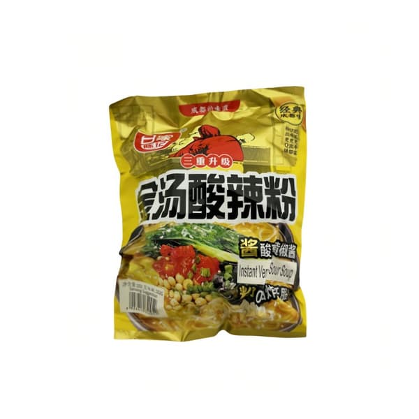 Snabb Vermicelli Med Biff Sur/Stark 102g Bai Jia Kina