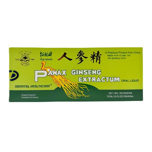 Panax Ginseng Extractum 10x10ml/Förp Pine Kina