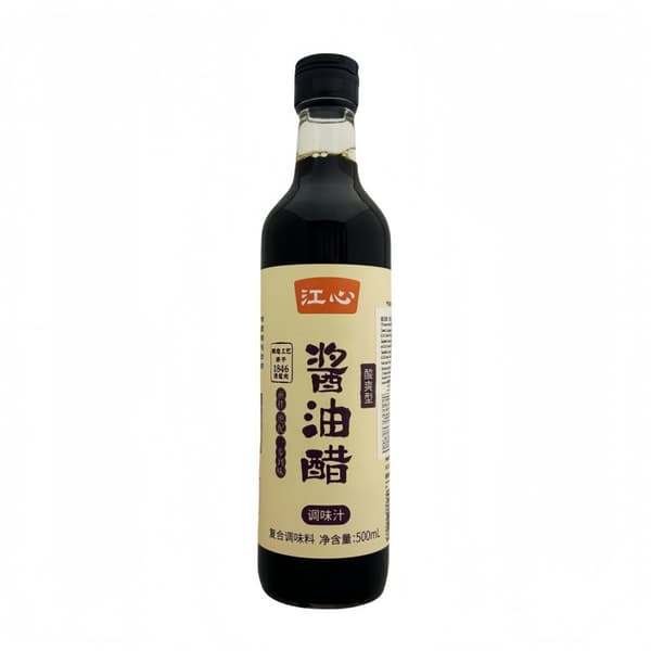 Vinäger Med Sojasås Syrlig Smak 500ml Jiang Xin Kina