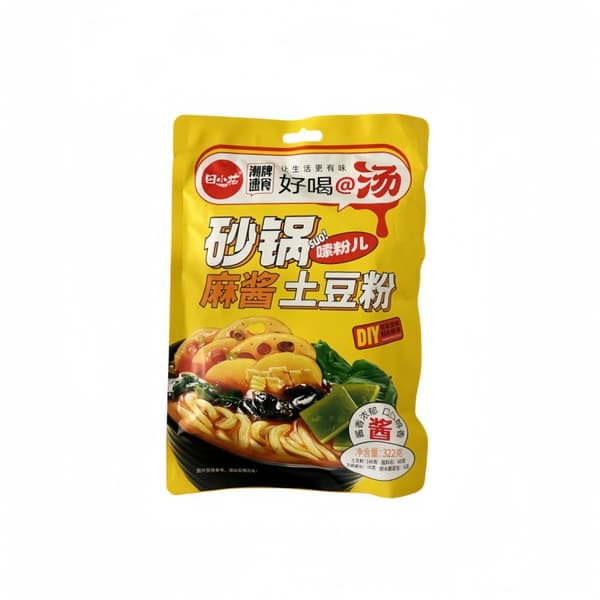 Potatisnudlar Med Sesam Smak Sa Guo 327g Tian Xiao Hua Kina