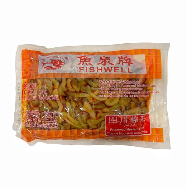 Inlagd Grönsaker Strimla Med Chiliolja 500g HYZC Fishwell Kina
