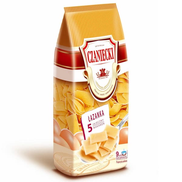 Czaniecki Pasta 5-æg Łazanka 250g